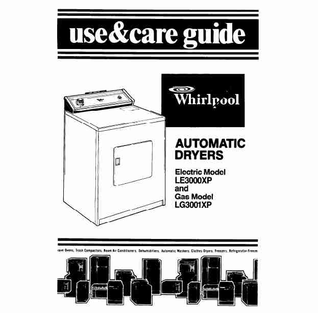 Whirlpool Clothes Dryer LE3000XP-page_pdf